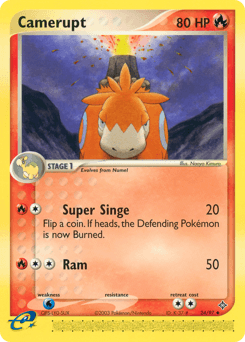 Camerupt Dragon #24