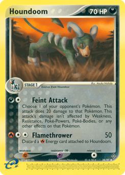 Houndoom Dragon #34