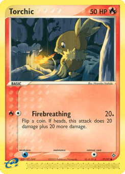 Torchic Dragon #77