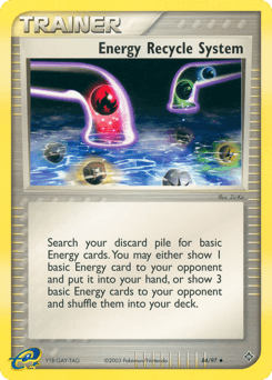 Energy Recycle System Dragon #84