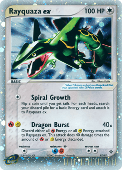 Rayquaza ex Dragon #97