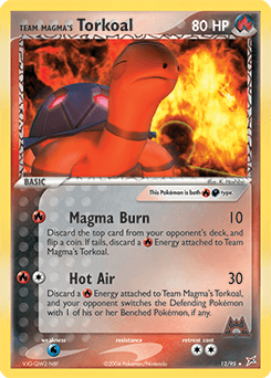 Team Magma's Torkoal Team Magma vs Team Aqua #12