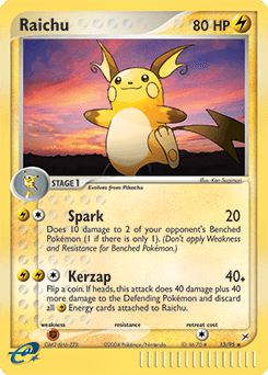 Raichu Team Magma vs Team Aqua #13