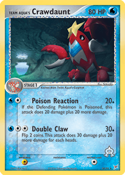 Team Aqua's Crawdaunt Team Magma vs Team Aqua #14