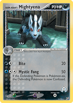 Team Aqua's Mightyena Team Magma vs Team Aqua #15