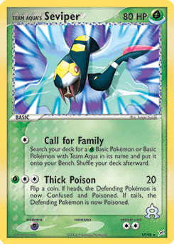 Team Aqua's Seviper Team Magma vs Team Aqua #17