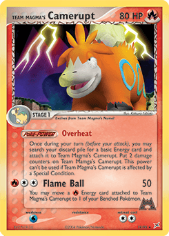 Team Magma's Camerupt Team Magma vs Team Aqua #19