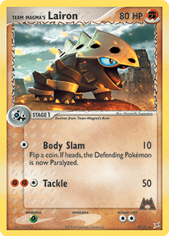 Team Magma's Lairon Team Magma vs Team Aqua #20