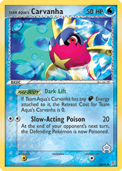 Team Aqua's Carvanha Team Magma vs Team Aqua #25