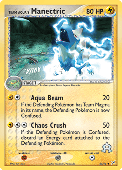 Team Aqua's Manectric Team Magma vs Team Aqua #29