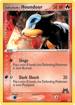 Team Magma's Houndour Team Magma vs Team Aqua #35