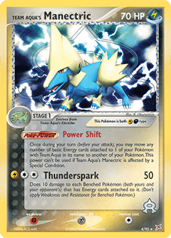 Team Aqua's Manectric Team Magma vs Team Aqua #4