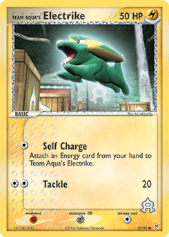 Team Aqua's Electrike Team Magma vs Team Aqua #53