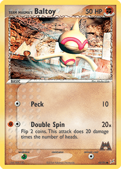 Team Magma's Baltoy Team Magma vs Team Aqua #60