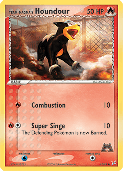 Team Magma's Houndour Team Magma vs Team Aqua #62