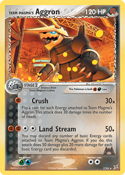 Team Magma's Aggron Team Magma vs Team Aqua #7