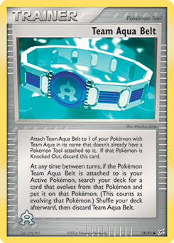 Team Aqua Belt Team Magma vs Team Aqua #76