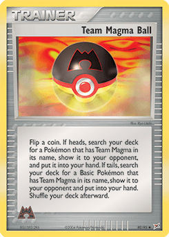 Team Magma Ball Team Magma vs Team Aqua #80