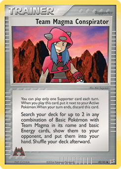 Team Magma Conspirator Team Magma vs Team Aqua #82