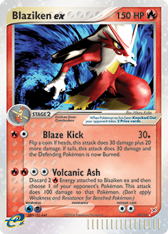 Blaziken ex Team Magma vs Team Aqua #89