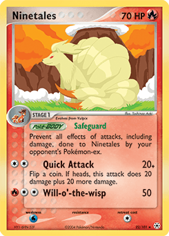 Ninetales Hidden Legends #22