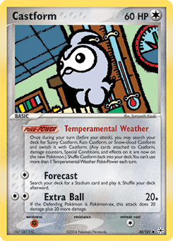 Castform Hidden Legends #30