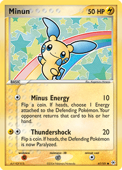Minun Hidden Legends #67