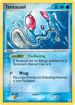 Tentacool Hidden Legends #77