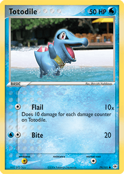 Totodile Hidden Legends #79