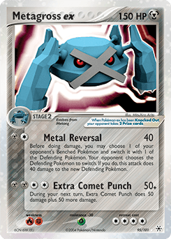 Metagross ex Hidden Legends #95