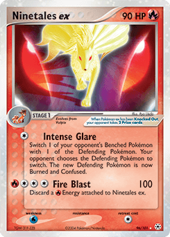 Ninetales ex Hidden Legends #96