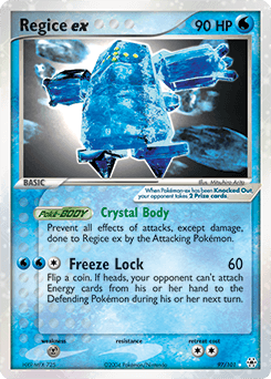 Regice ex Hidden Legends #97