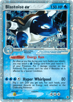 Blastoise ex FireRed & LeafGreen #104