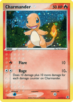 Charmander FireRed & LeafGreen #113