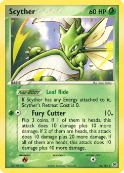 Scyther FireRed & LeafGreen #29