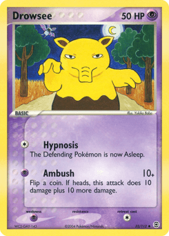 Drowzee FireRed & LeafGreen #32