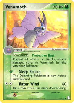 Venomoth FireRed & LeafGreen #49
