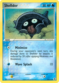 Shellder FireRed & LeafGreen #79