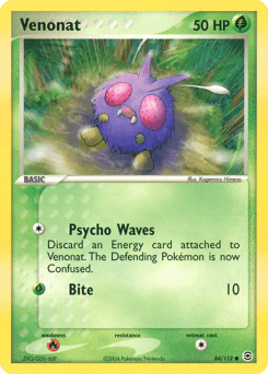 Venonat FireRed & LeafGreen #84