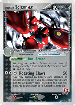 Rocket's Scizor ex Team Rocket Returns #101