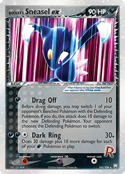 Rocket's Sneasel ex Team Rocket Returns #103