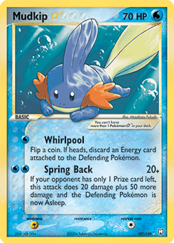 Mudkip ★ Team Rocket Returns #107