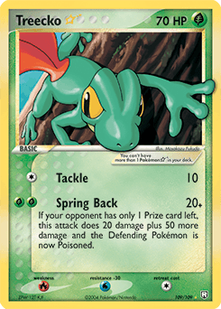 Treecko ★ Team Rocket Returns #109