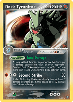 Dark Tyranitar Team Rocket Returns #20