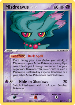 Misdreavus Team Rocket Returns #25