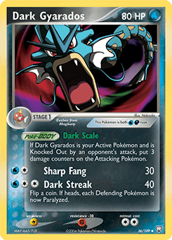 Dark Gyarados Team Rocket Returns #36