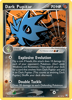 Dark Pupitar Team Rocket Returns #40