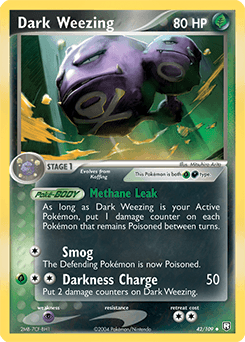Dark Weezing Team Rocket Returns #42