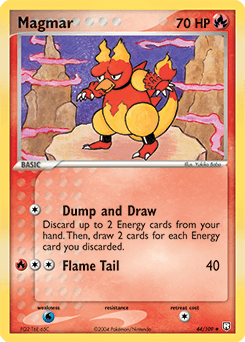 Magmar Team Rocket Returns #44