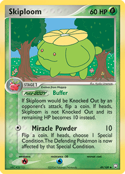 Skiploom Team Rocket Returns #49